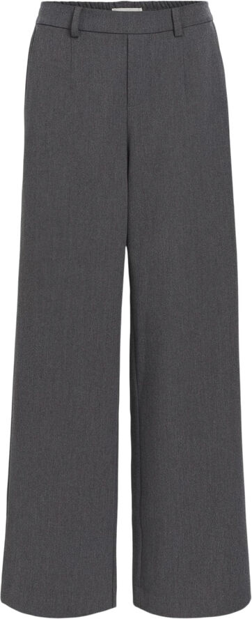 Object OBJLISA WIDE PANT NOOS Medium grey melange