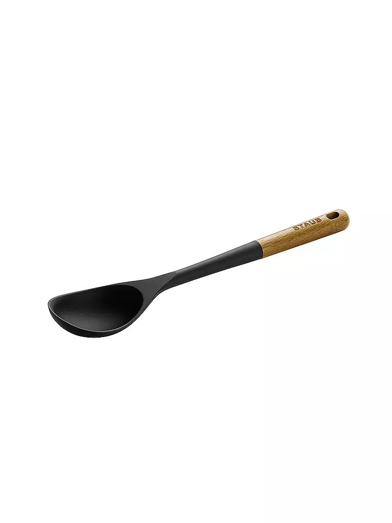 STAUB Servierlöffel 31cm Akazie / Silikon braun