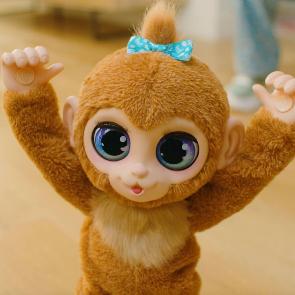 FurReal Peanut the playful monkey interactieve knuffel