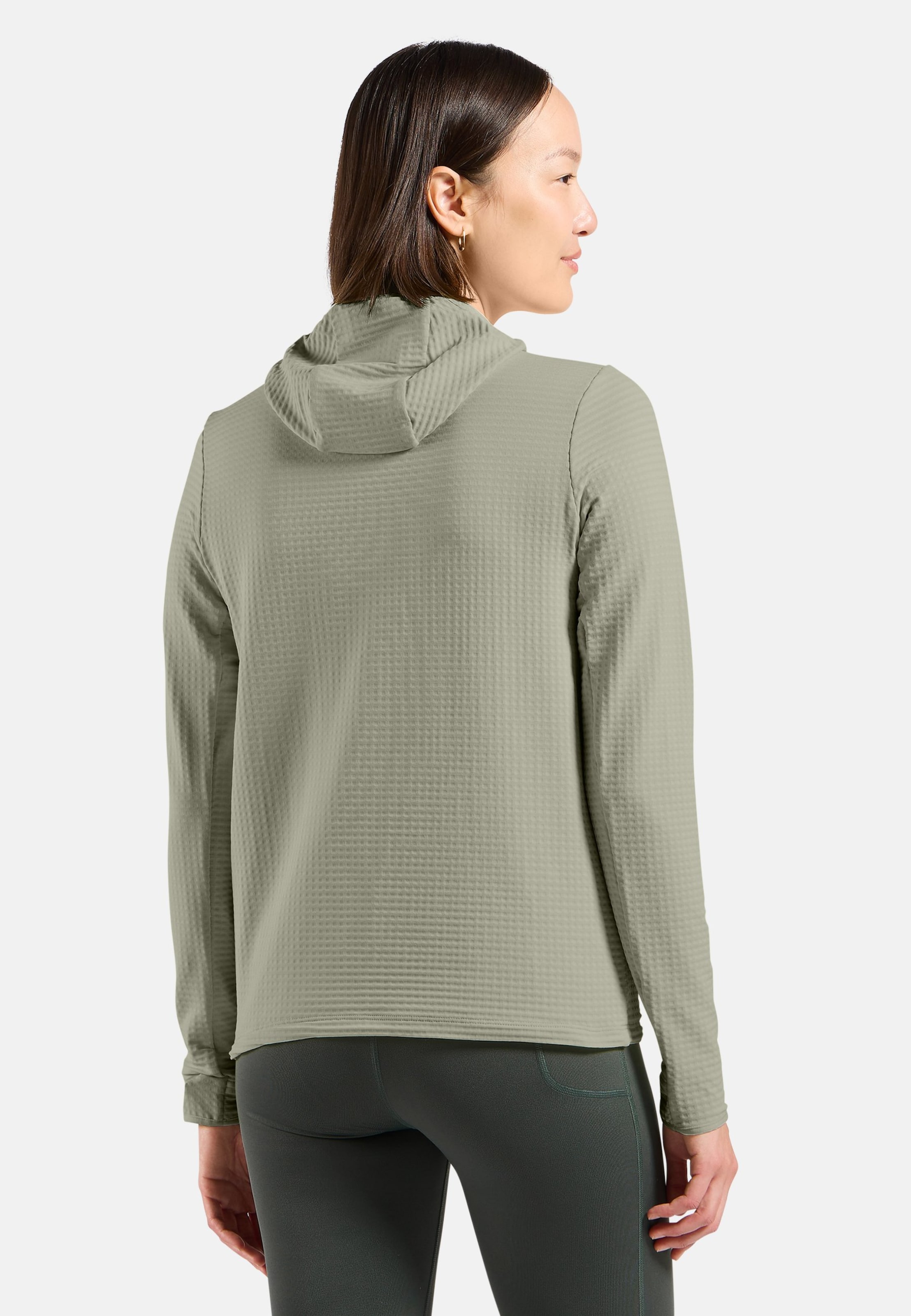 Essentials Thermal Laufhoodie in shadow