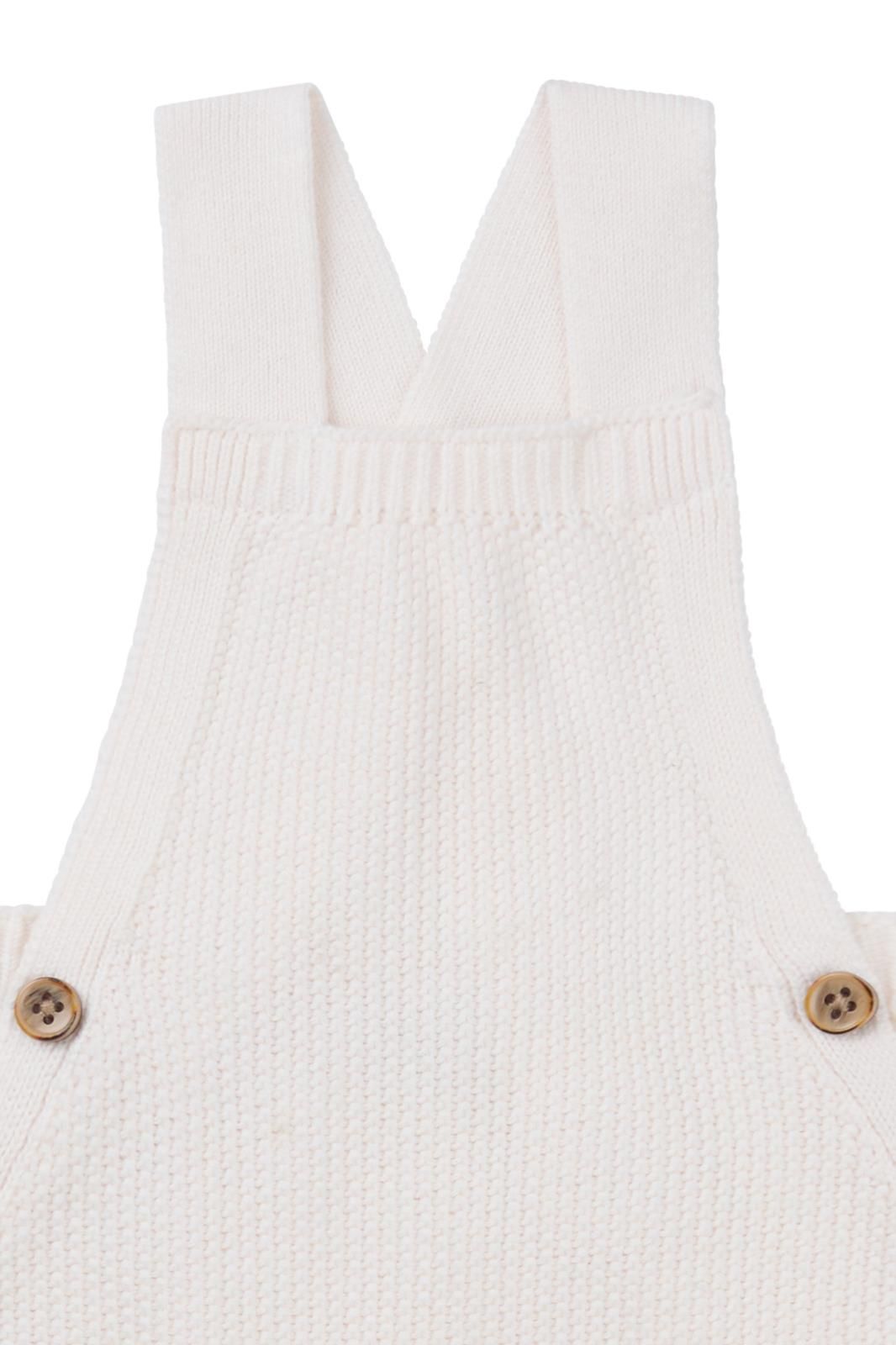 Noppies Newborn Tuinbroek Gistain - Antique White