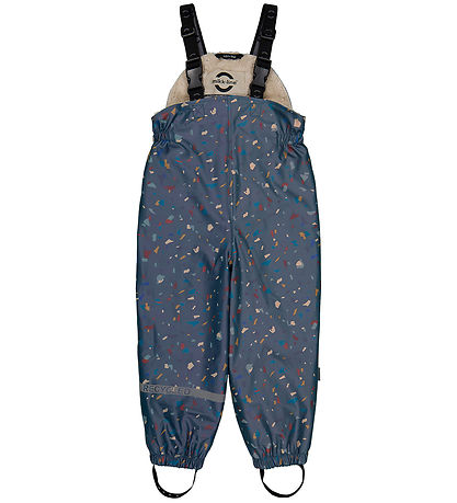 Mikk-Line Regnt?j m. Fleece/Seler - PU - Recycled - Orion Blu