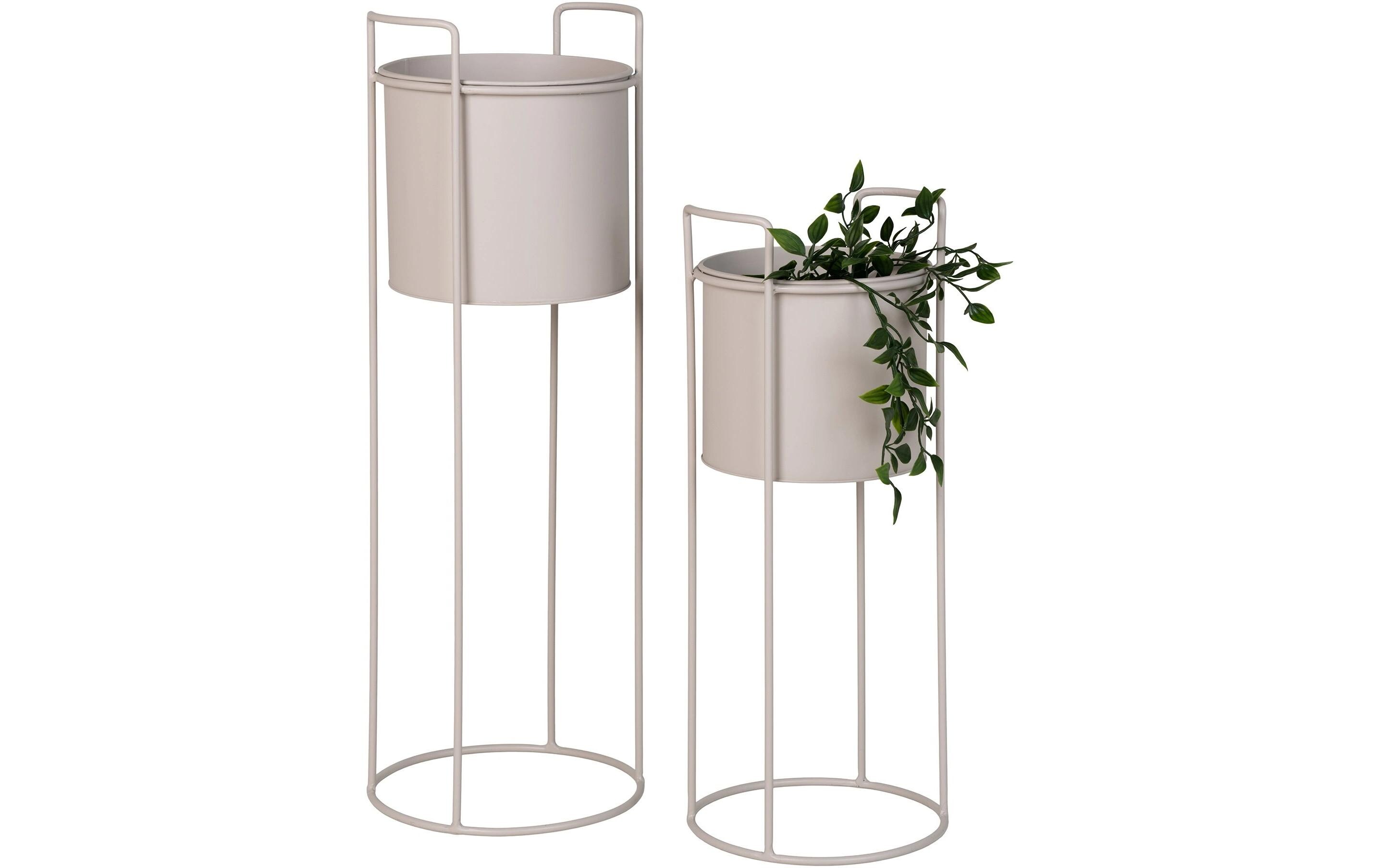Blumentopfhalter Rabo 2 Stück, SandPflanzenständer- Set