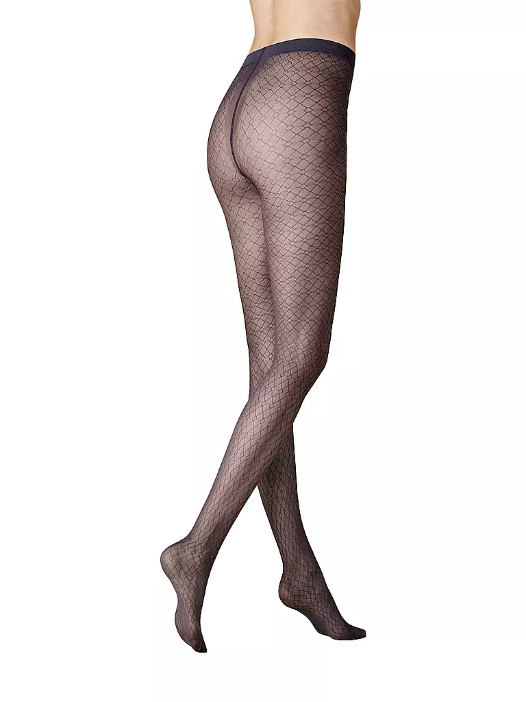 KUNERT Modestrumpfhose DIAMOND aubergine beere