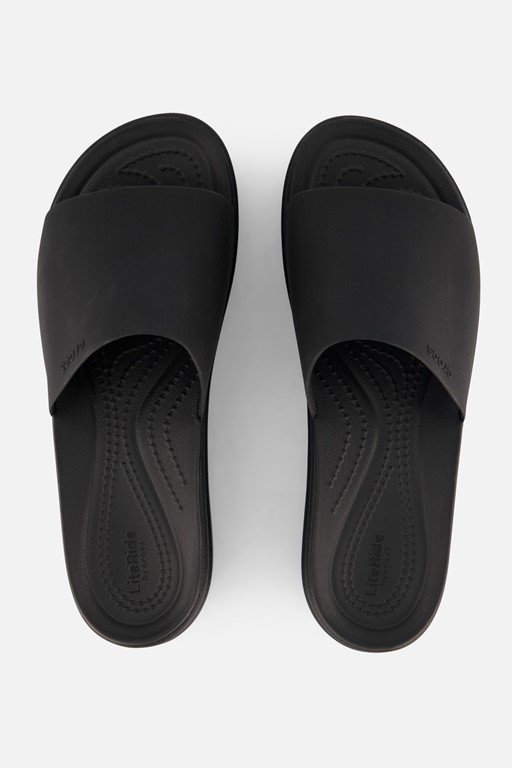 Crocs Brooklyn Slide Slippers zwart Rubber