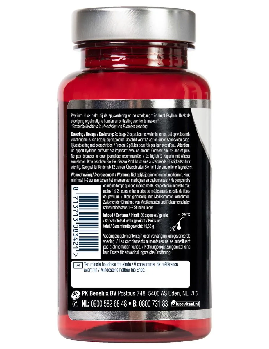 Psyllium Husk Vezels