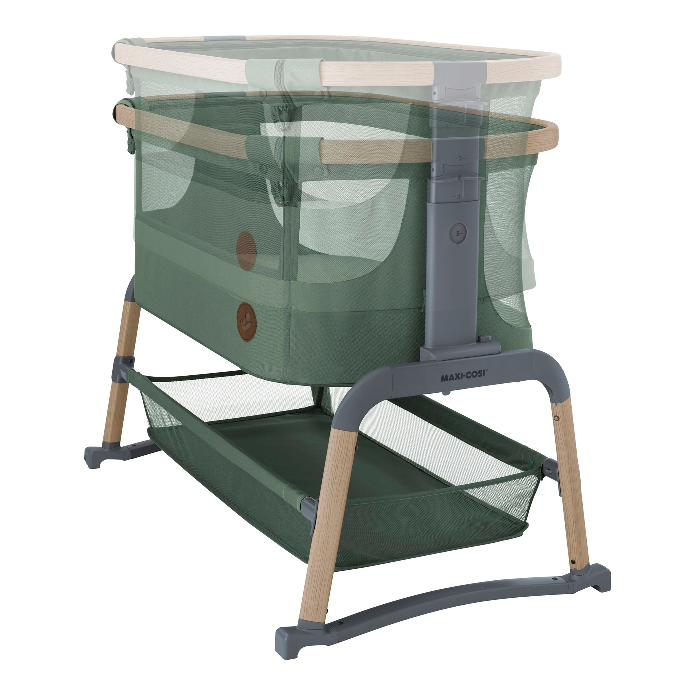 Maxi-Cosi Beistellbett Iora Air Beyond Green