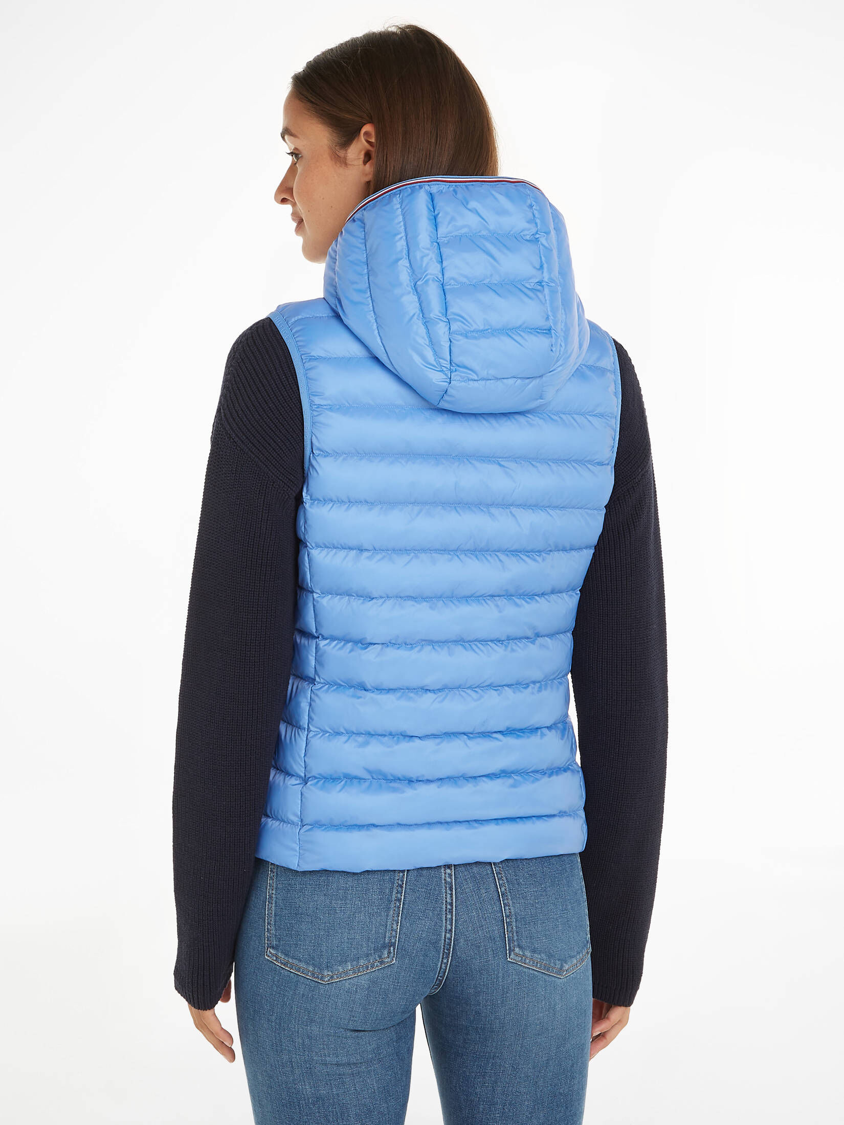 Tommy Hilfiger| Damen Steppweste mit Kapuze
