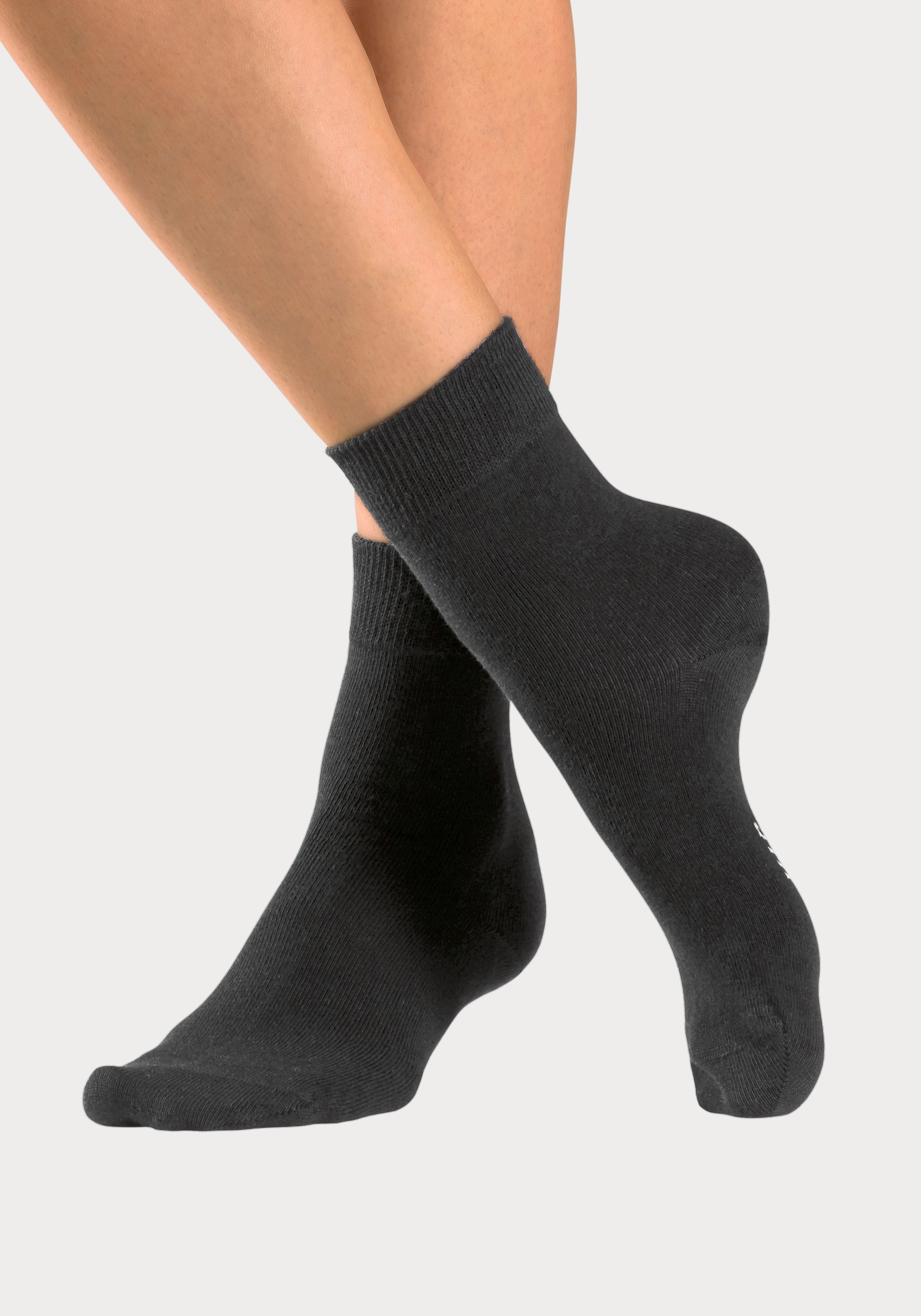 H.I.S Basicsocken Packung, 5 Paar tlg. mit besonders weichem Bündchen