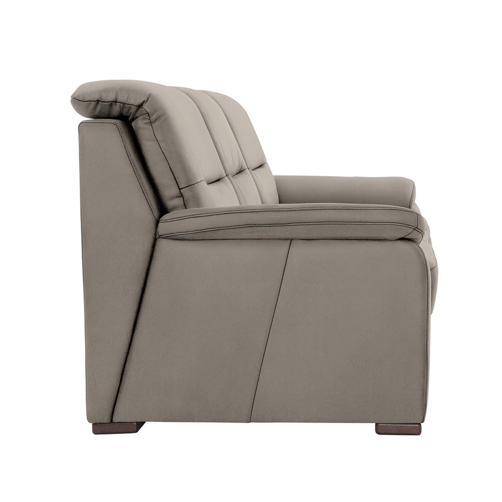 polsterpower 3-Sitzer-Sofa - Holiday alu - Basismodell