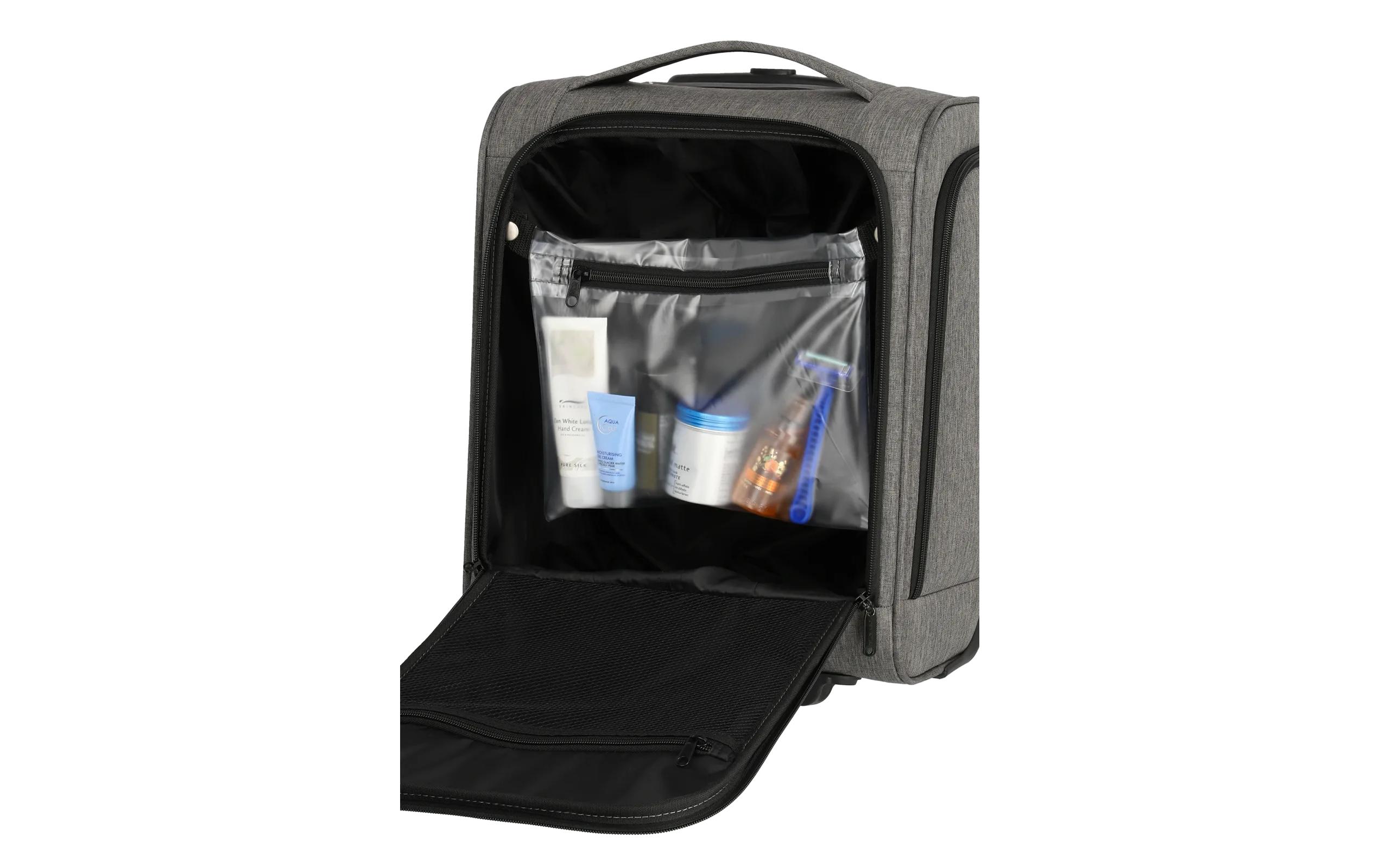 Koffer Cabin Bordtrolley Underseater 28 l, GrauReisekoffer