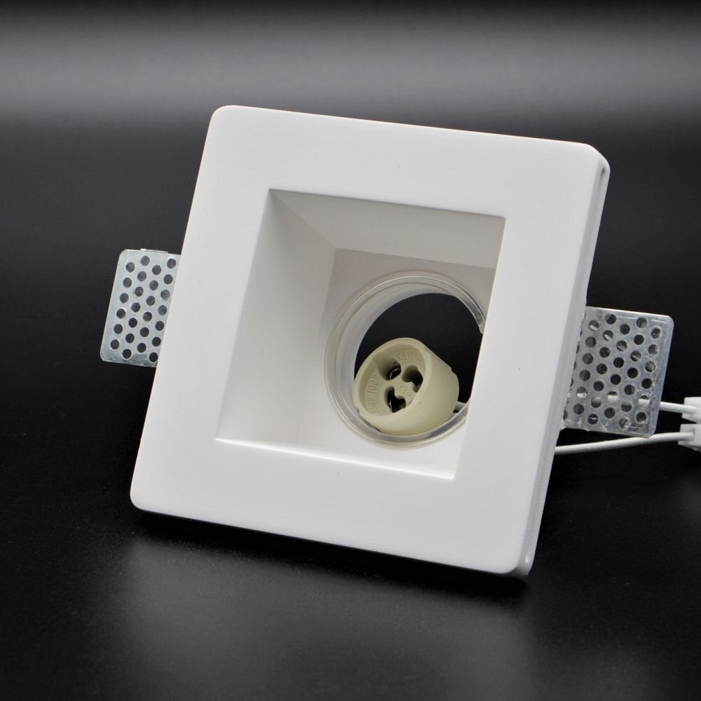 famlights | Luca inbouwspot in wit, GU10 max. 35W