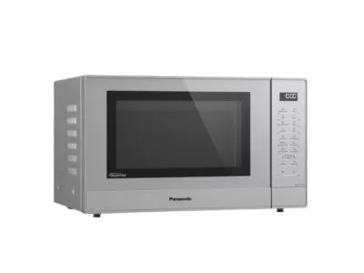 Panasonic NN-GT47KMGPG - Mikrobølgeovn med grill - 31 liter - 1000 W - sølv