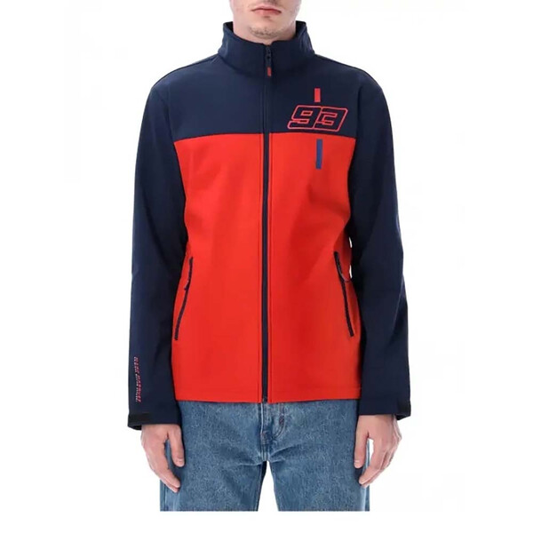 marc marquez - Veste softshell 93 Bleu / Rouge