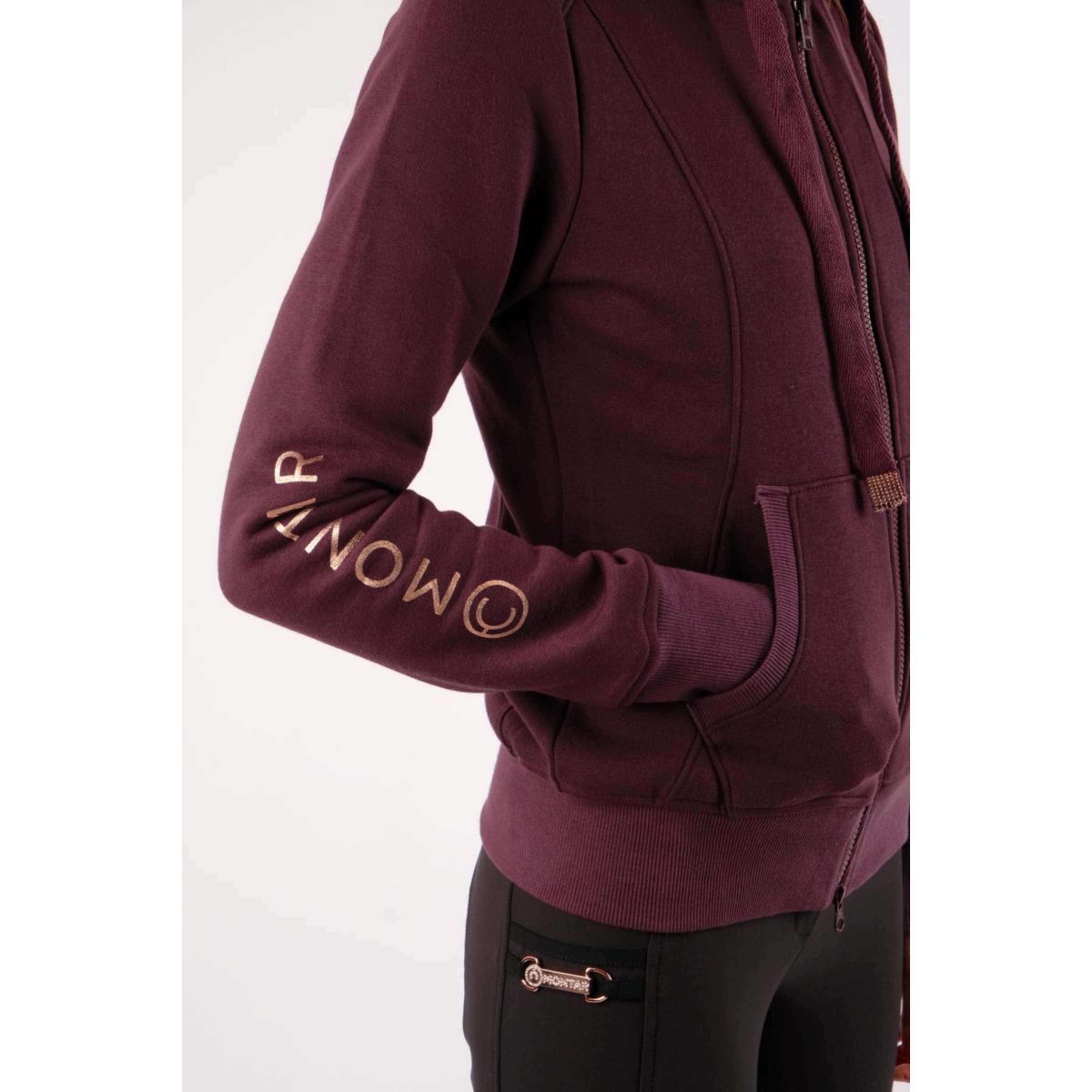 Montar Vest Macie Rosegold Logo Plum