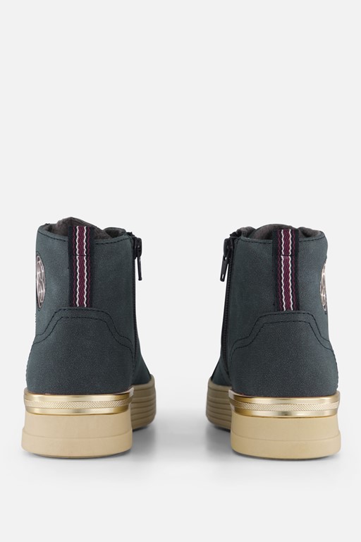S.Oliver Veterboots blauw Synthetisch