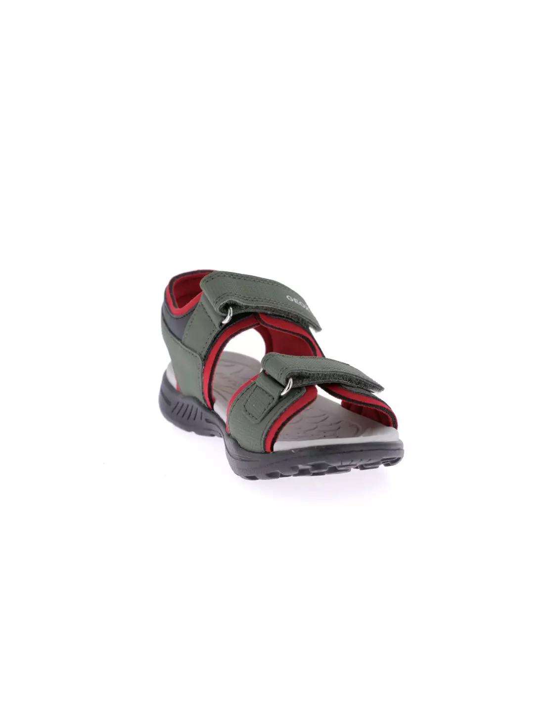 GEOX VANIETT - Sandales & nu-pieds MILITARY/RED