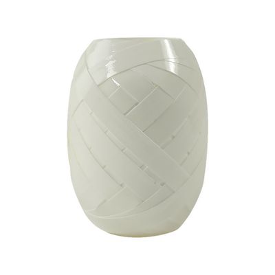Clairefontaine - ruban d'emballage cadeau - 0.7 cm x 10 m - blanc, rouge - film polypropylène - 24 rouleau(x)