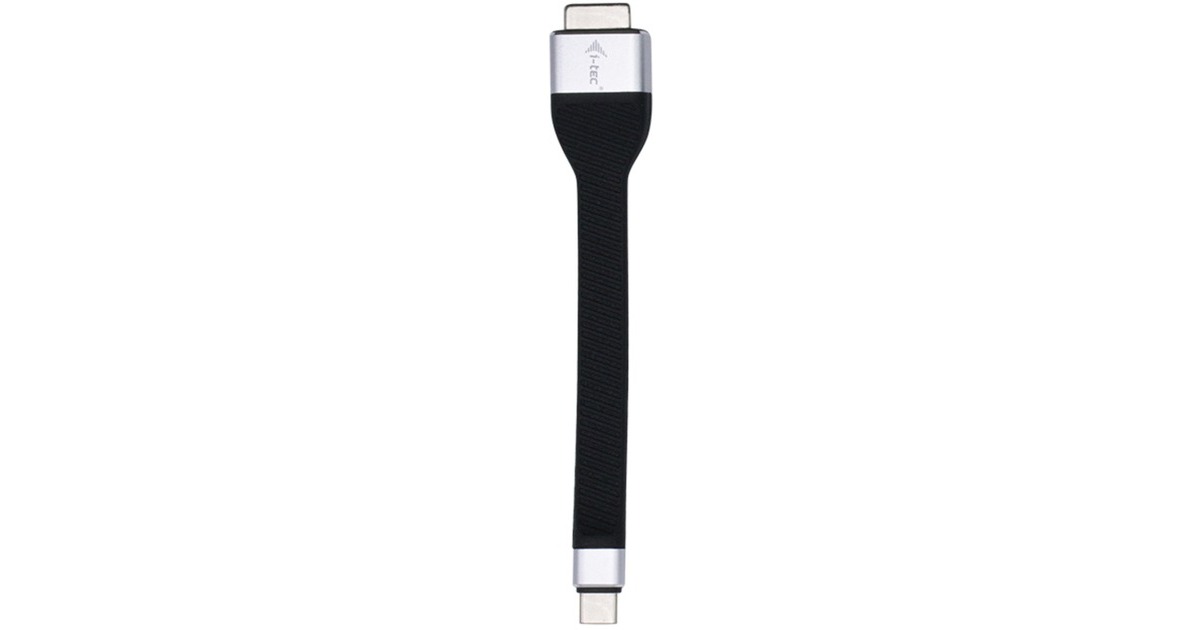 i-tecUSB-C > VGA Flat adapter  (Zwart, 0,13 meter)