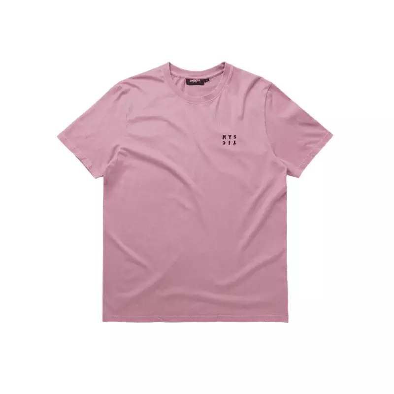 Tee shirt MYSTIC The Mirror GMT Dye Tee Dusty Pink