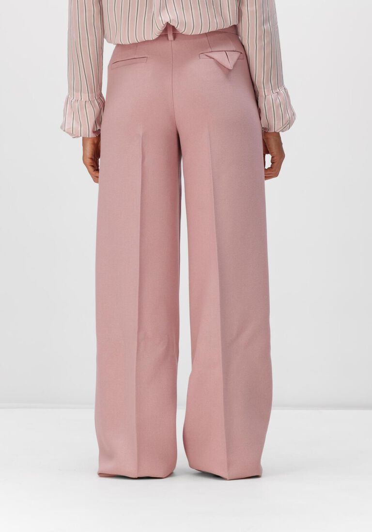 roze dorothee schumacher broeken layered coolness pants