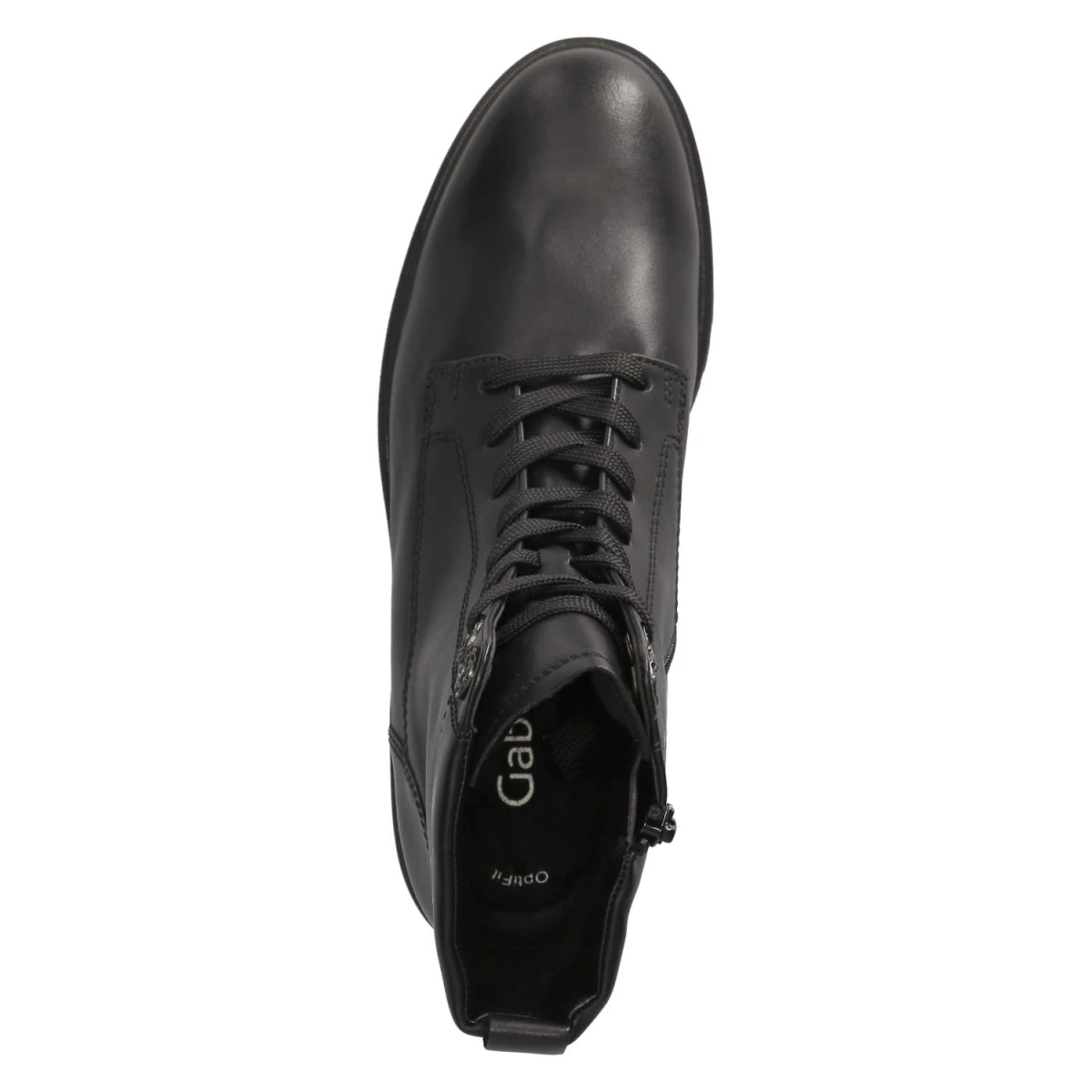 GaborSchnürstiefeletten - schwarz (Micro)