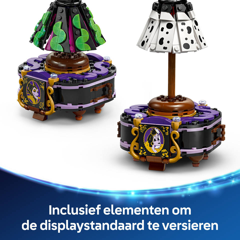 LEGO Disney de jurken van Malificent en Cruella de Vil 43262
