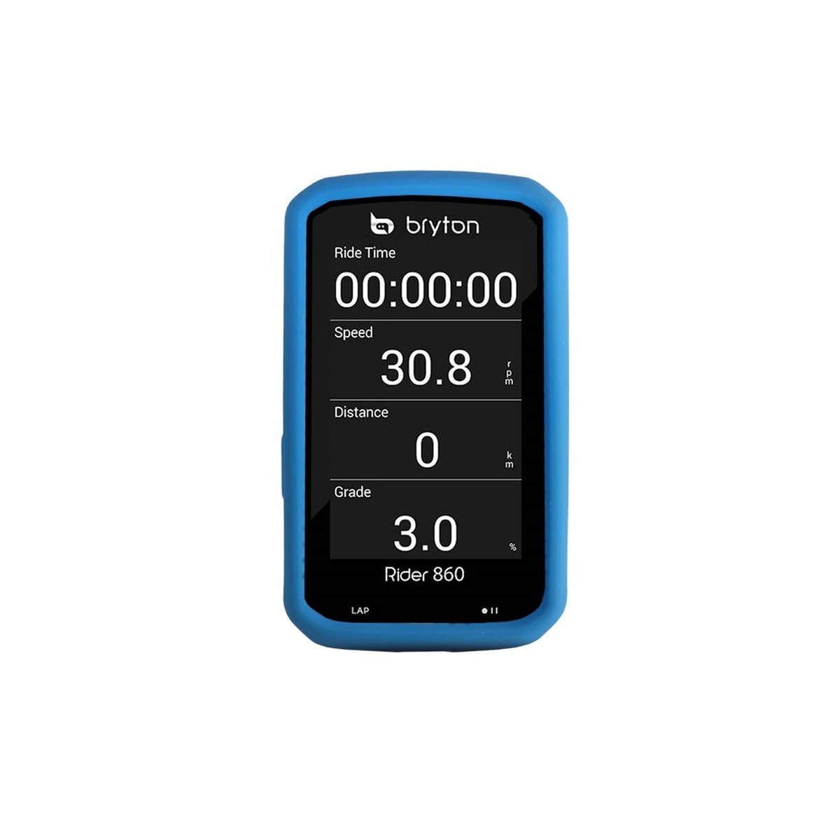 Silikon deksel Bryton Rider 860 T - Blå