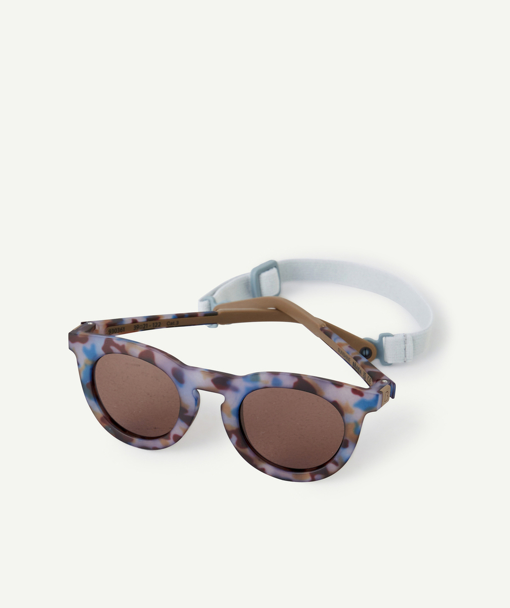 BEABAlunettes de soleil bleu turquoise avec écailles 4-6 ans