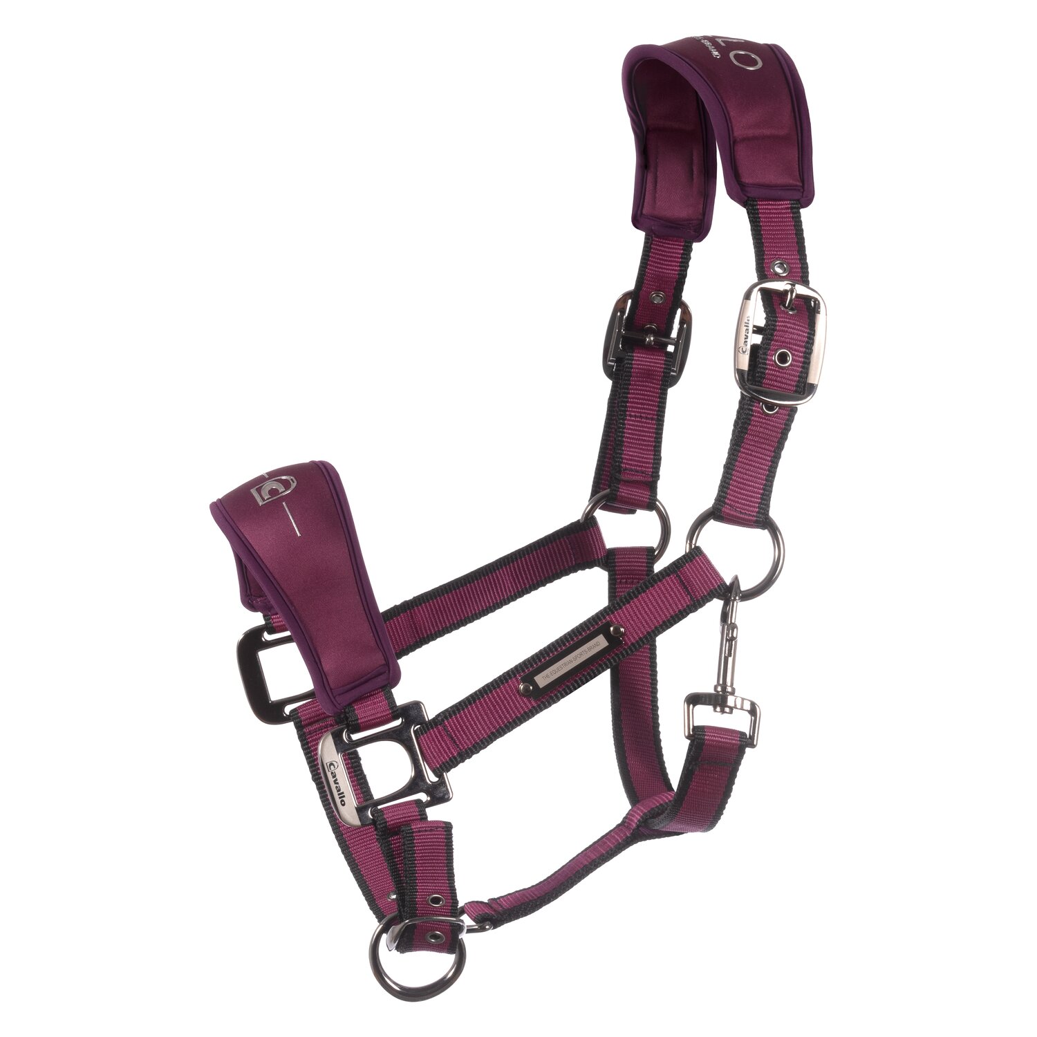 Cavallo Halfter CAVAL SOFTSHELL HEAD COLLAR  - dusty violet