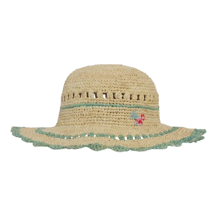Lison Paris Chapeau de paille India | Jaune Paille