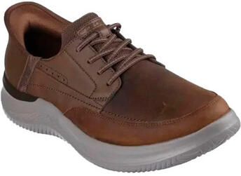 Skechers Hasting Rory Heren Instappers Kastanjebruin