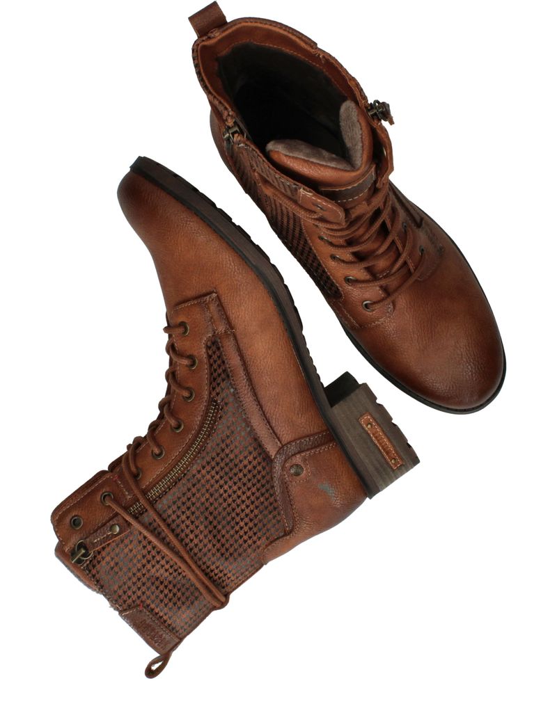 Mustang Veterboots Cognac Dames