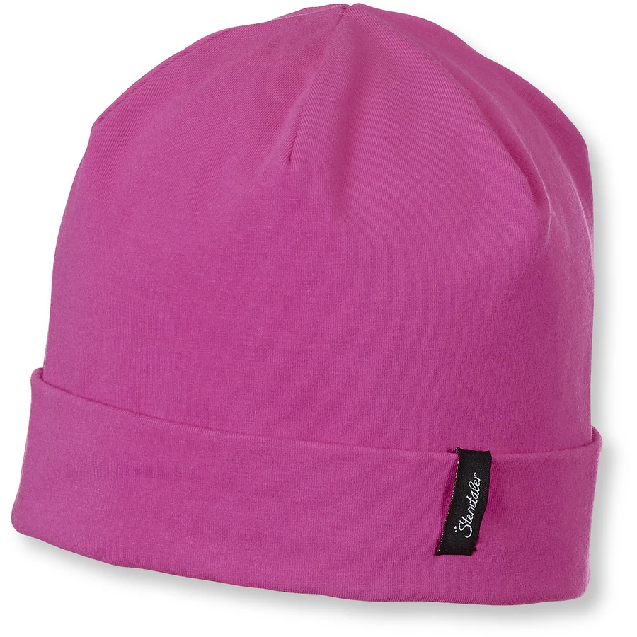 Sterntaler Beanie Slouch Jersey magenta