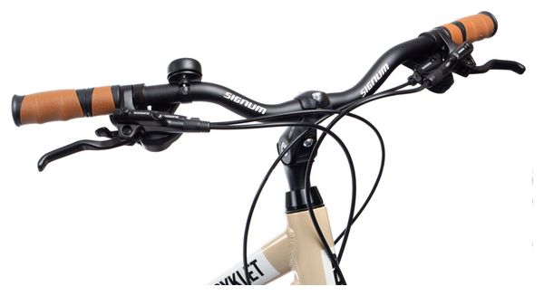 Vélo de Ville Femme Bicyklet Colette Shimano Acera/Altus 8V 700 mm Ivoire Brillant