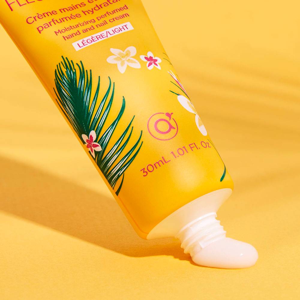 Fleur de tiaré Crème mains et ongles hydratante 30 ml