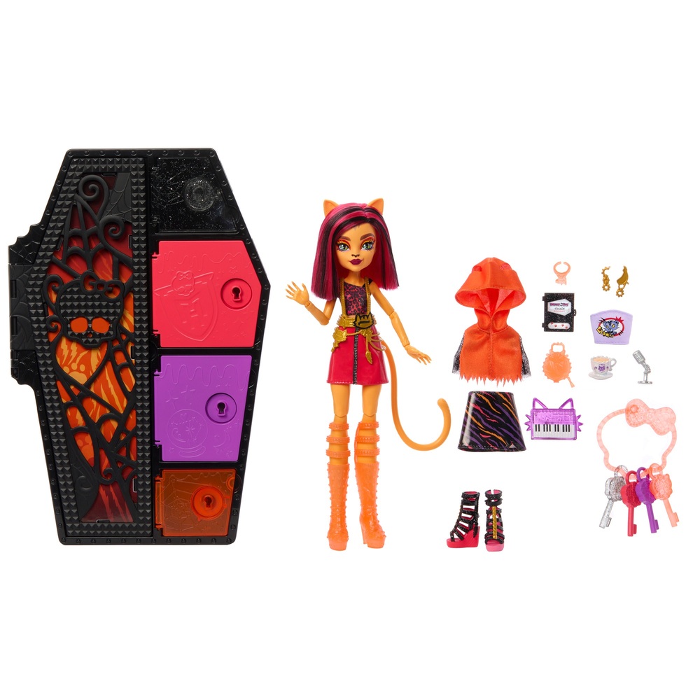 Monster High Skulltimate Secrets Neon Frights Toralei Puppen-Modeset
