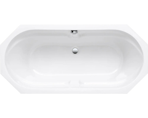 OTTOFOND Diadem bad 75 x 170 cm glanzend wit 850501