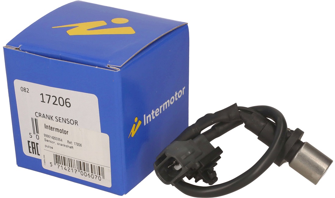 Impulsensor, krumtapaksel