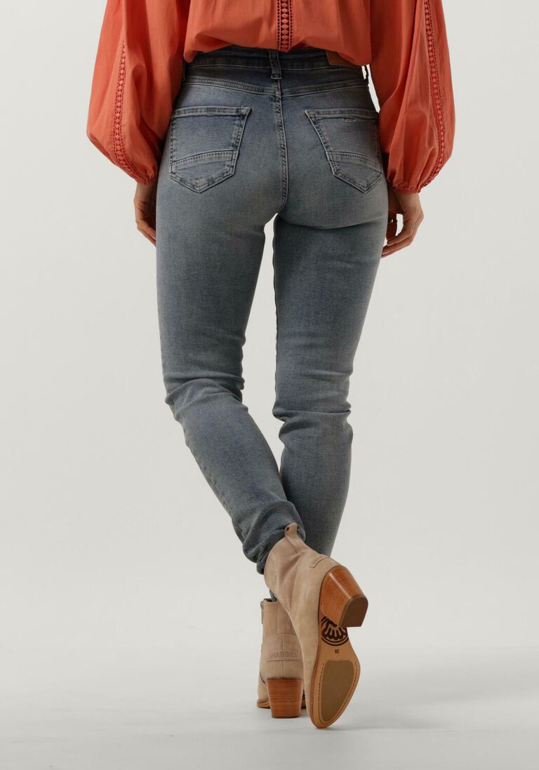 SUMMUM blauwe summum skinny jeans skinny pure stretch denim