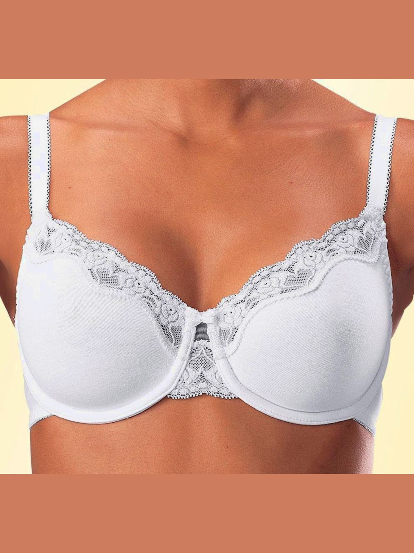 Soutien-gorge à armatures, bonnets préformés sans couture