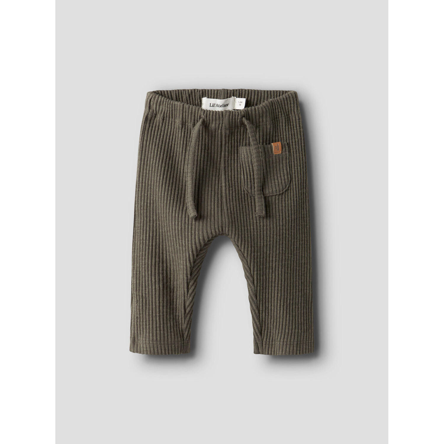 Lil ' Atelier | NBMRAJO MAN LOOSE PANT LIL | Sea Turtle