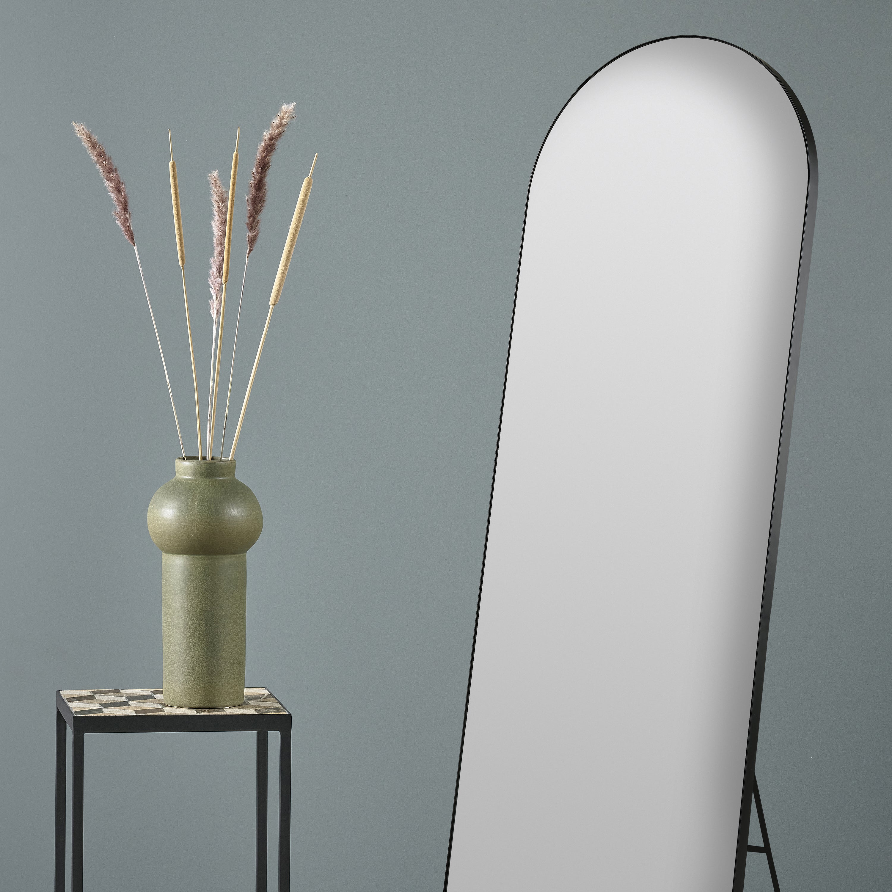 Villa Collection Vasto Spiegel 170 x 55 cm - Zwart