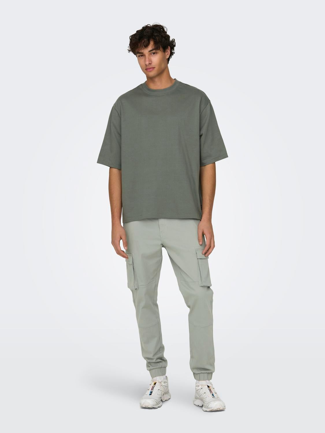 ONSMILLENIUM T-shirt Castor Gray