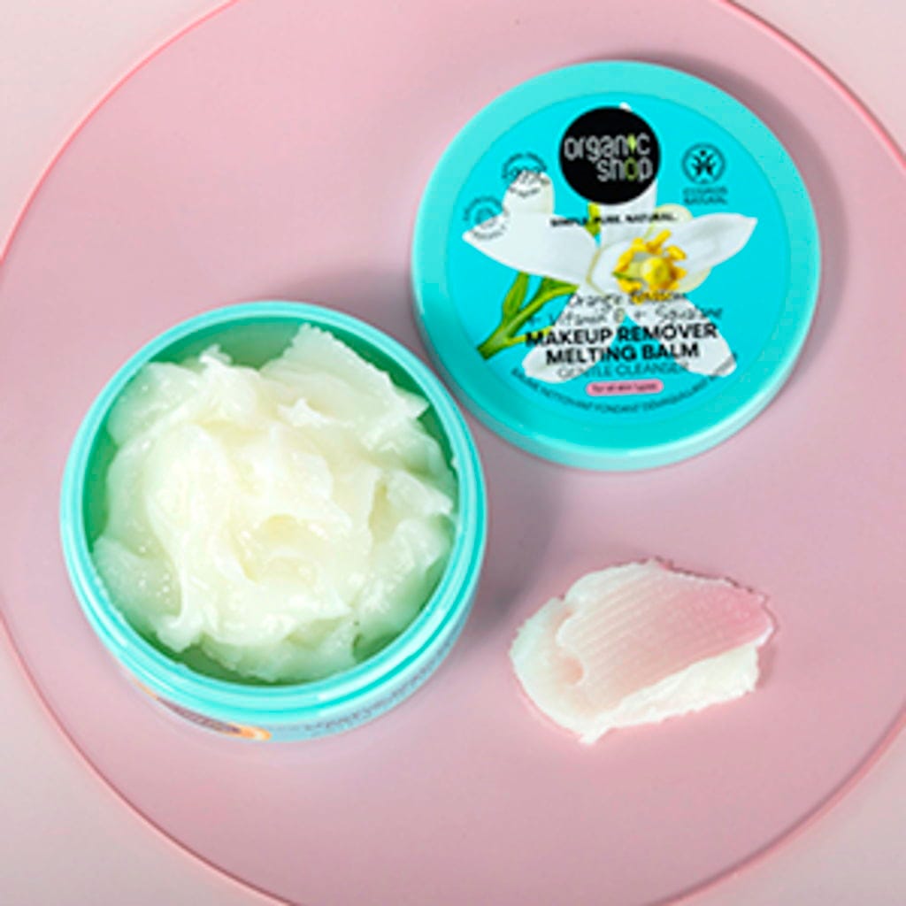Organic Shop  Make-up Remover Melting Balm Orange Blossom, 100 ml