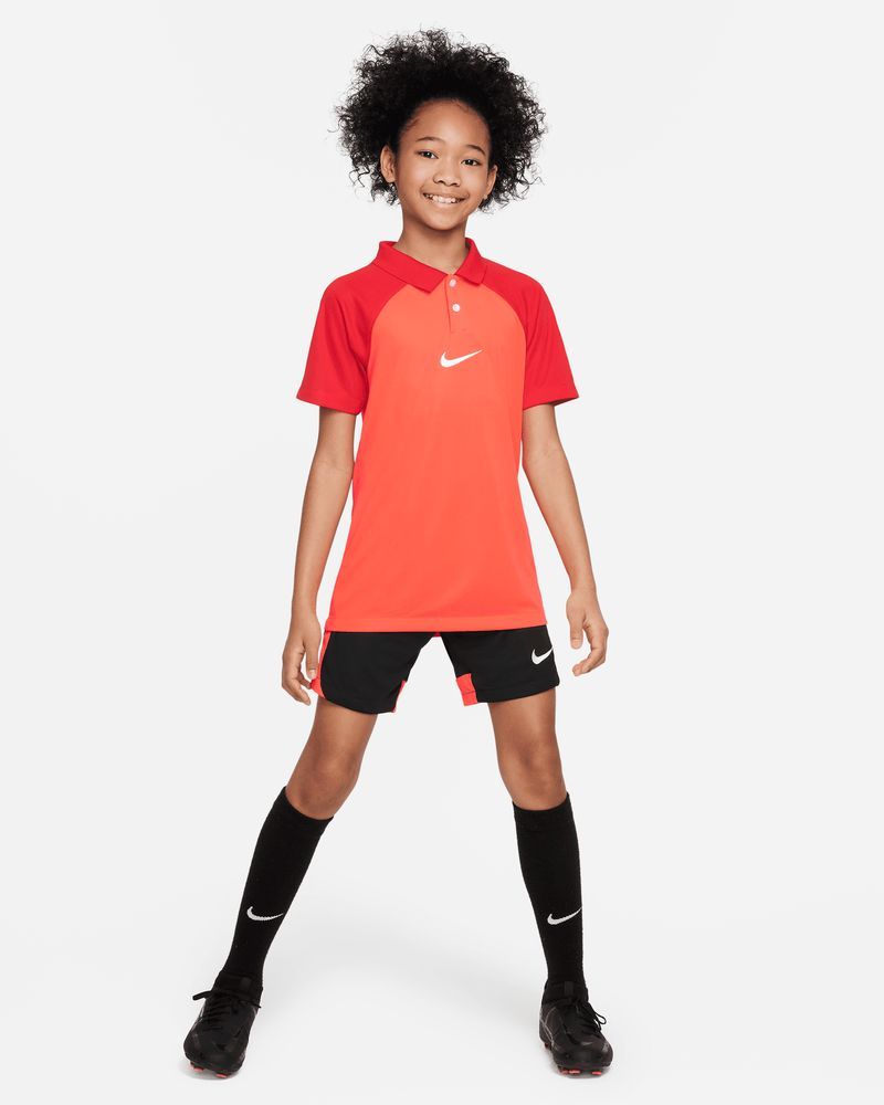 Polo Nike Academy Pro Rouge Crimson pour enfant