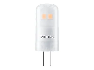 Philips - LED-spot lyspære - form: kapsel - G4 - 1 W (tilsvarende 10 W) - klasse F - varmt hvidt lys - 2700 K