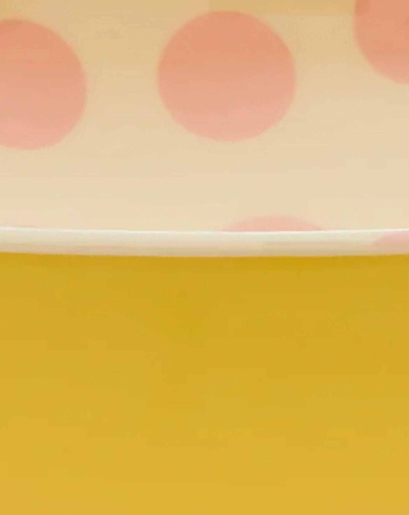 Melamin-Salatschüssel HAPPY DOTS (29,9cm) in gelb/pink