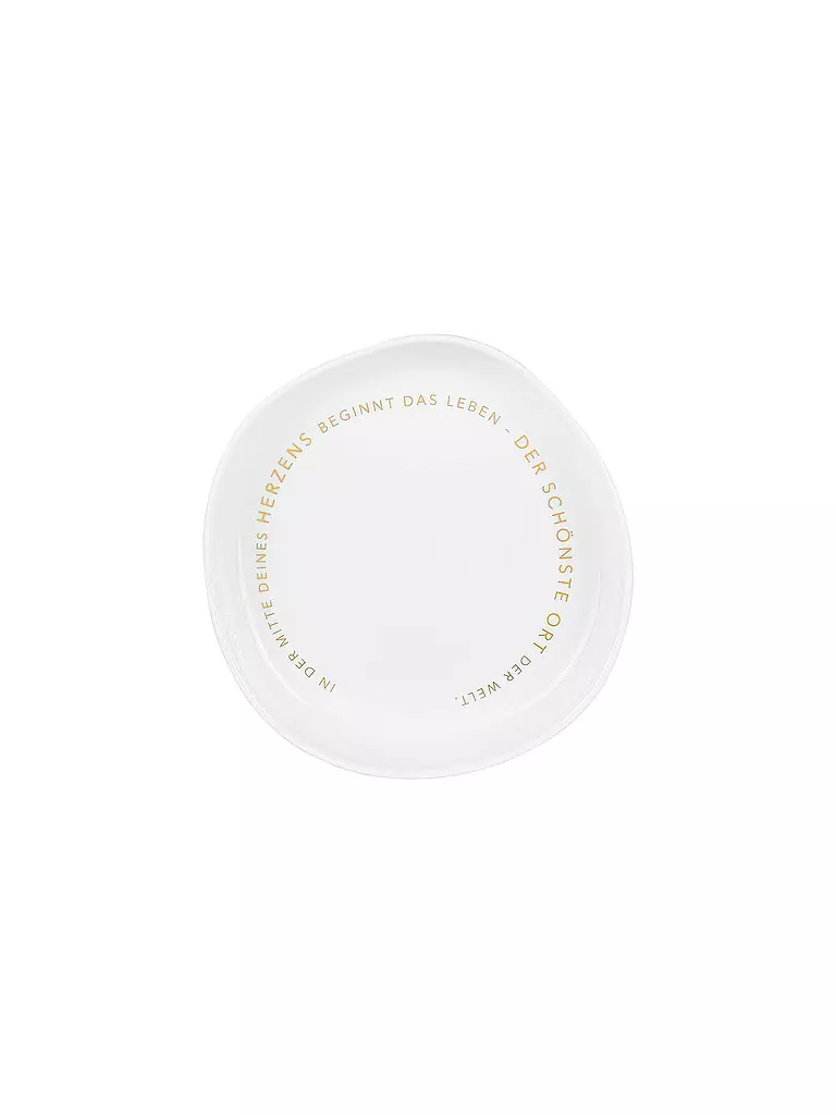 RAEDER Schale Zen Spirit 16,5cm IN DER MITTE  weiss