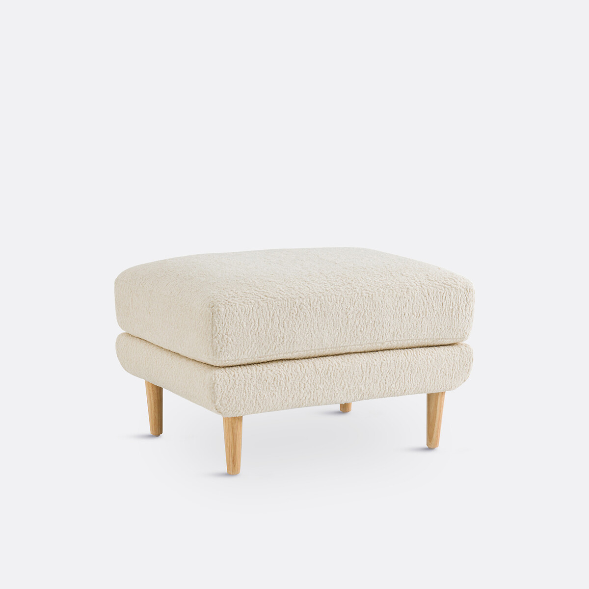 LA REDOUTE INTERIORS<br>Poef em bouclette, Jimi